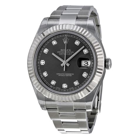 rolex automatic diamond datejust ii